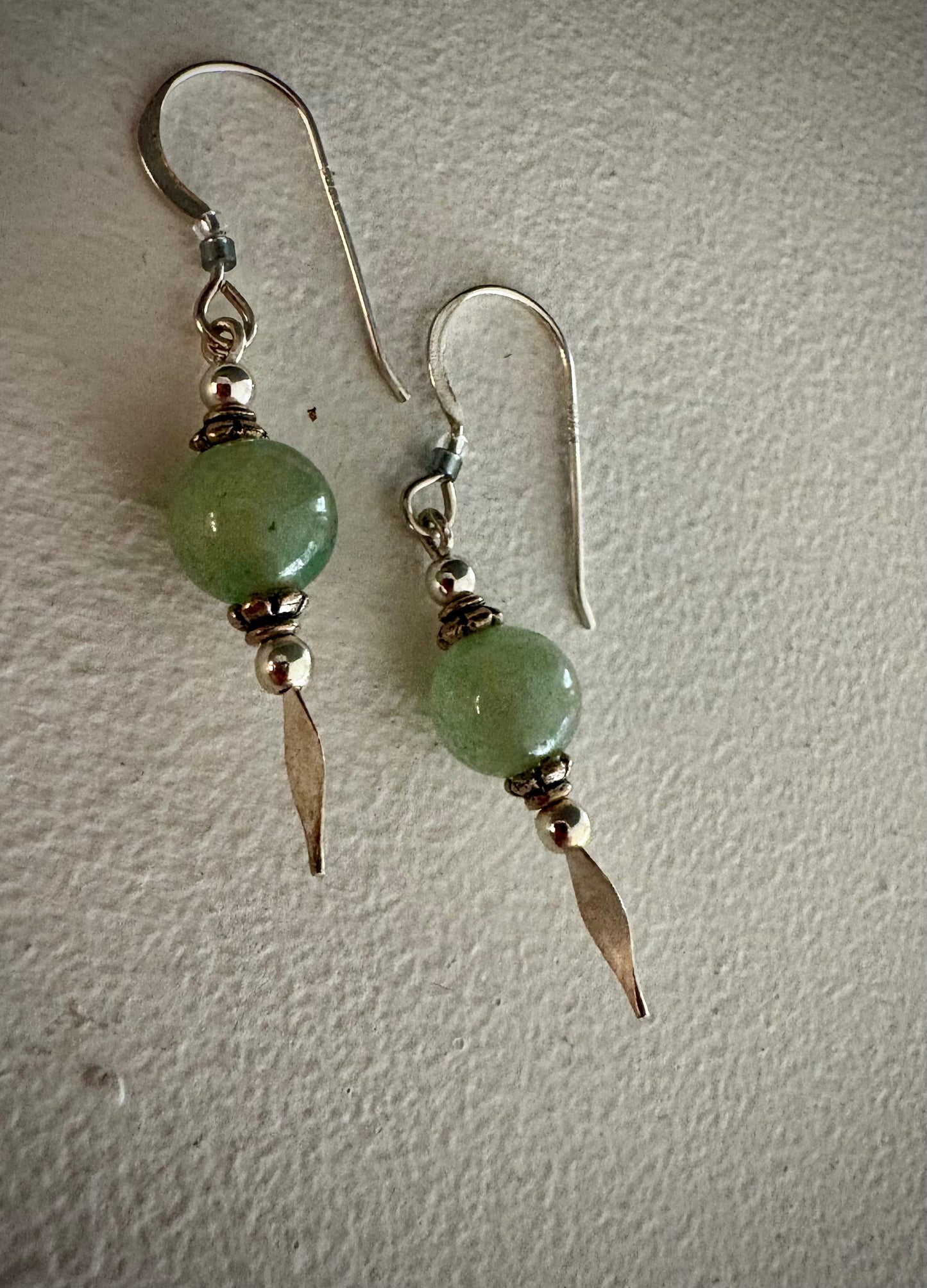 Bosque Earrings - Green Aventurine