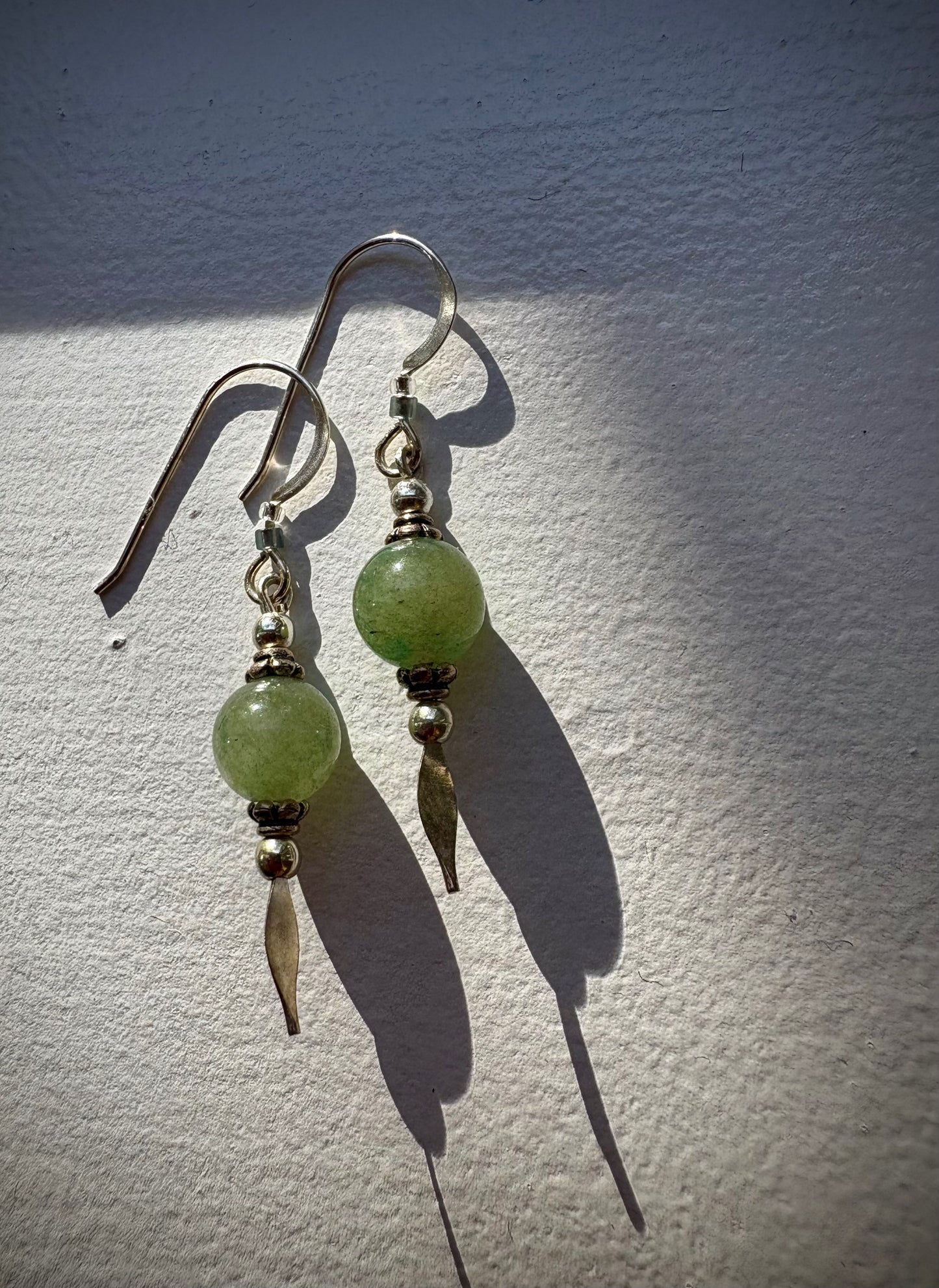 Bosque Earrings - Green Aventurine