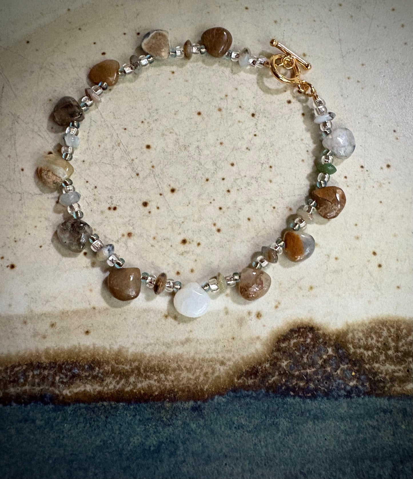Ruelia Bracelet - Amazonite