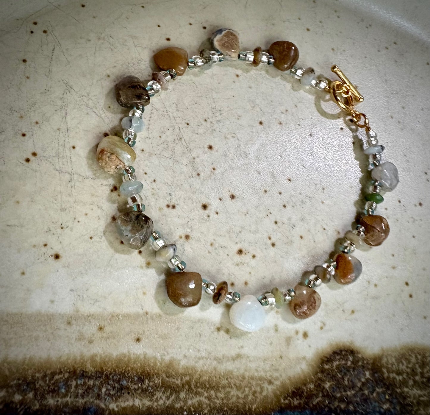 Ruelia Bracelet - Amazonite