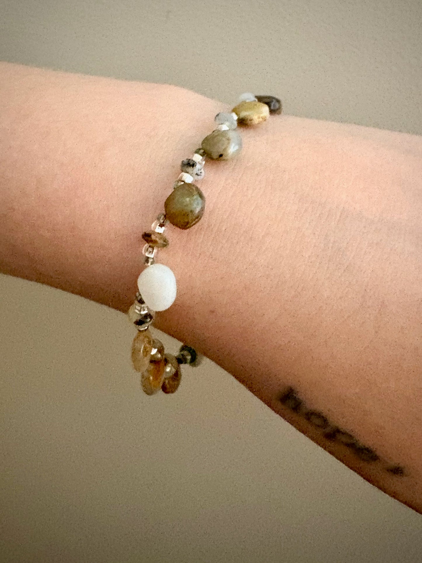 Ruelia Bracelet - Amazonite