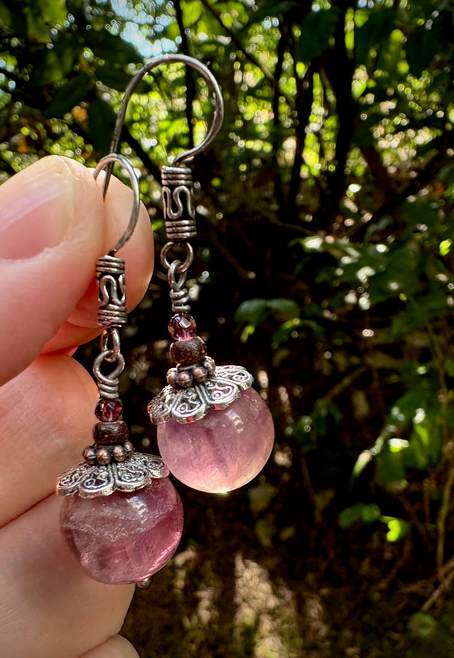 Agraciada Earrings - Fluorite