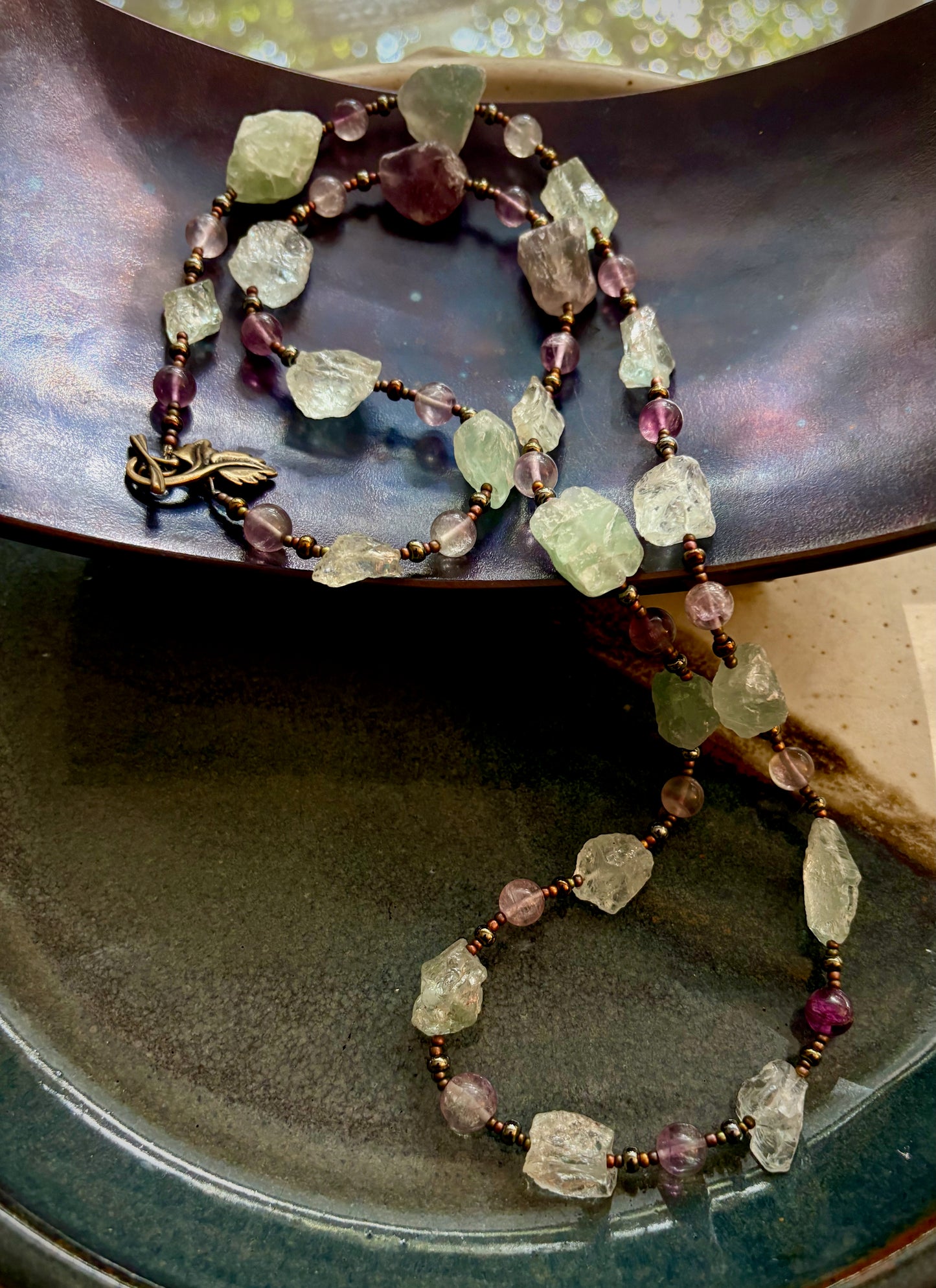 Thutia Necklace - Fluorite