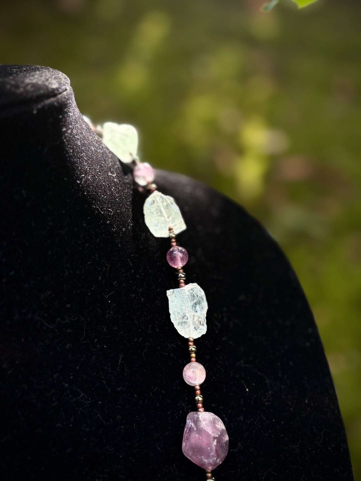 Thutia Necklace - Fluorite