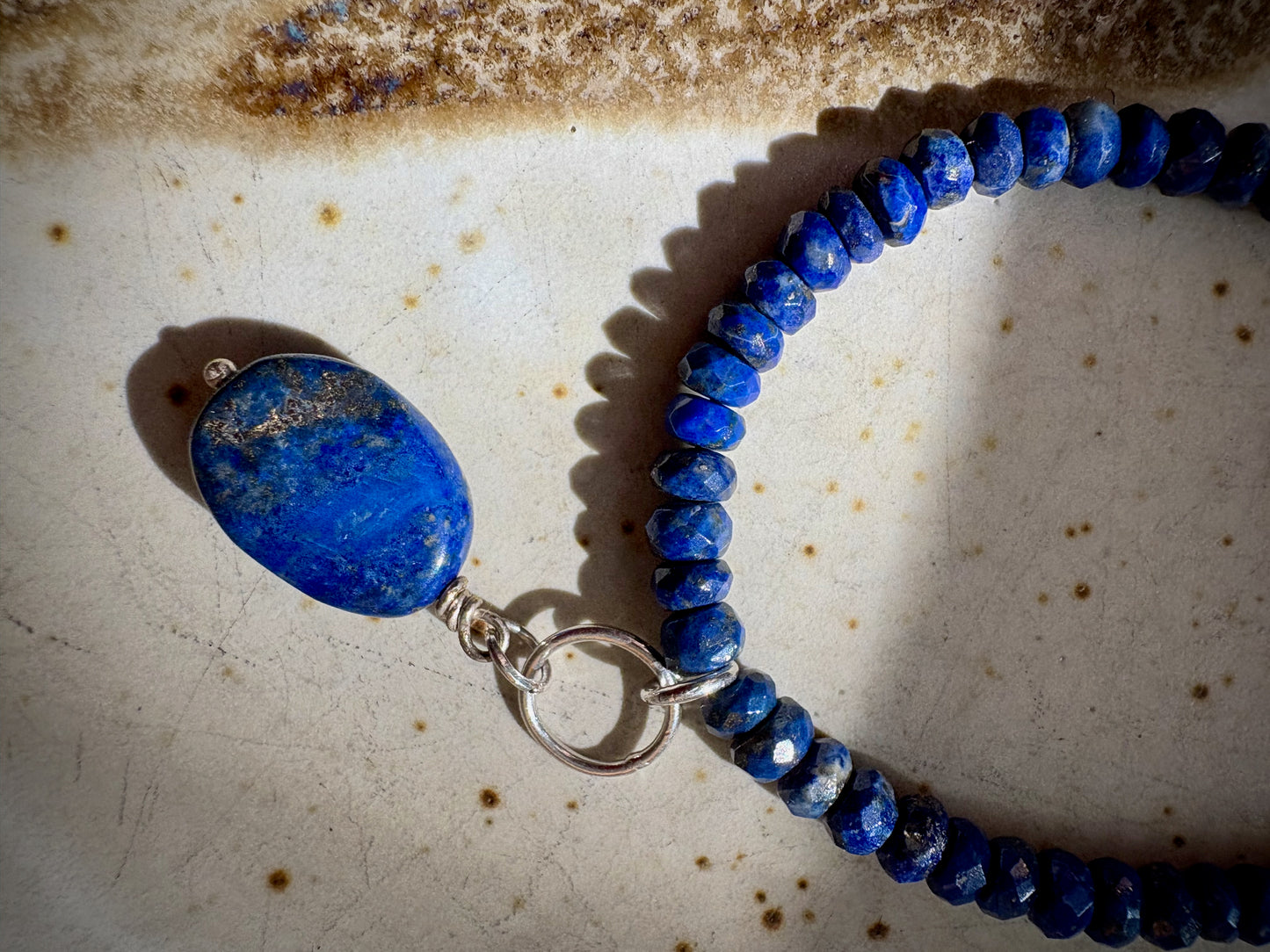 Oneas Necklace - Grade AAA Lapis Lazuli