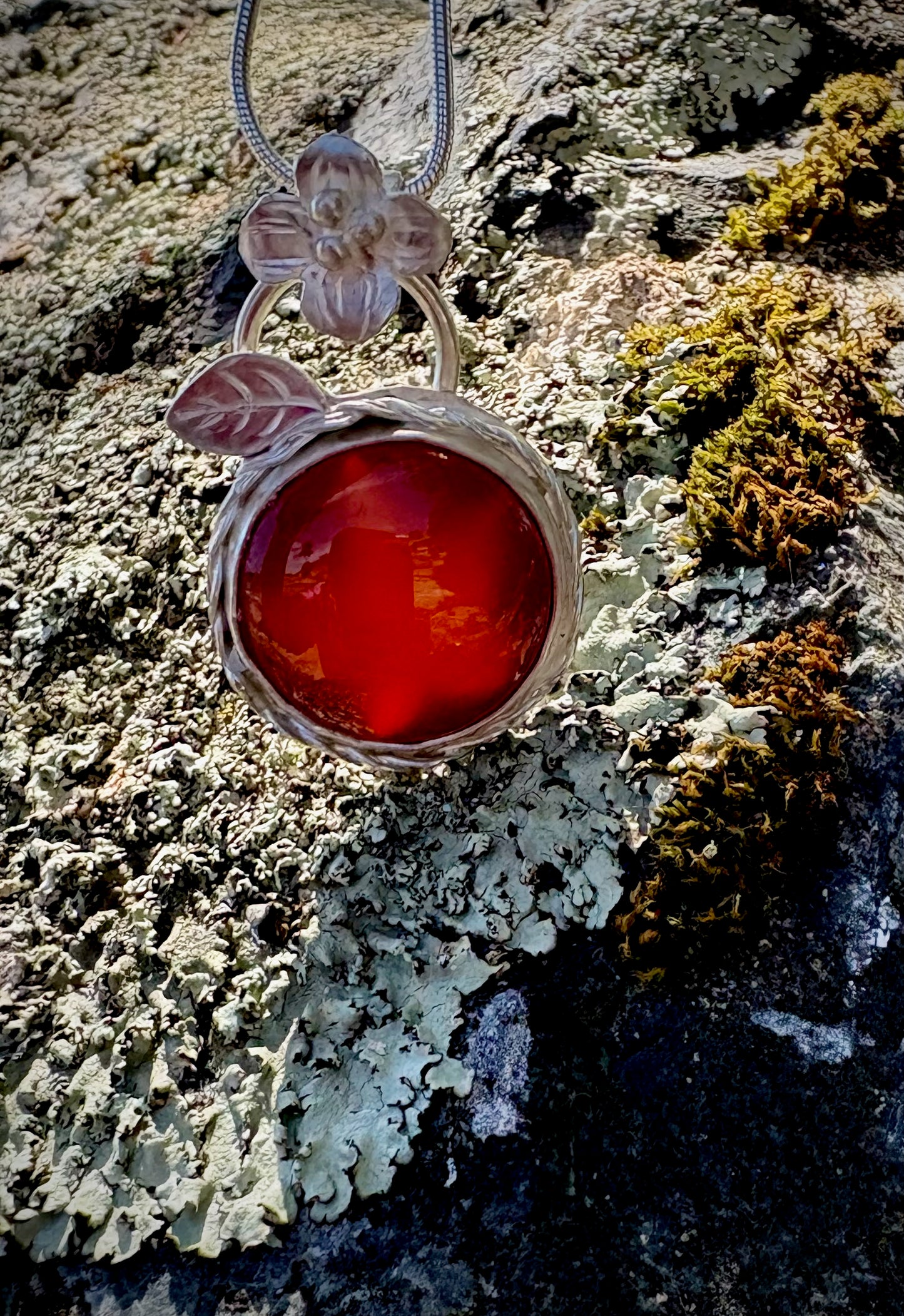 Karma Carnelian - Carnelian and Sterling Silver