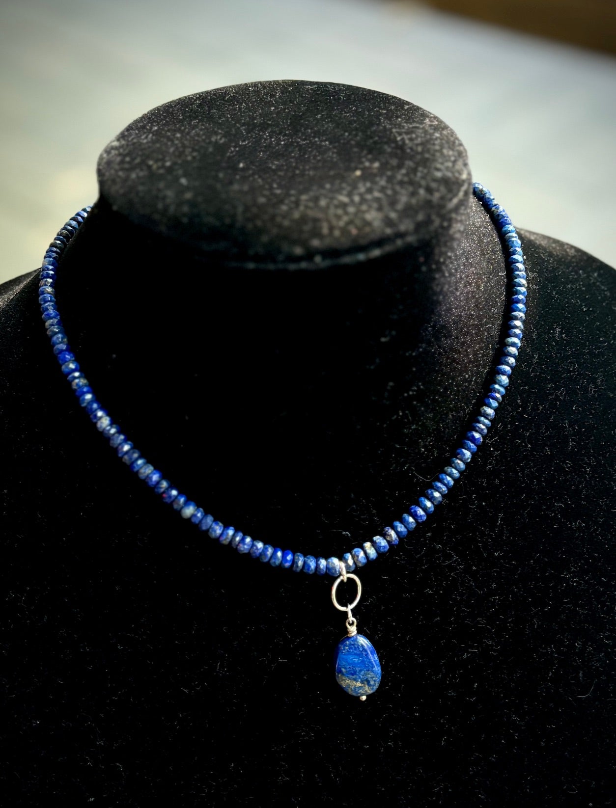 Oneas Necklace - Grade AAA Lapis Lazuli
