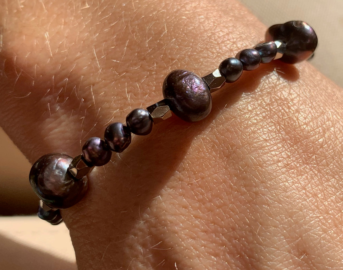 Chocolate Bracelet - Freshwater Pearl