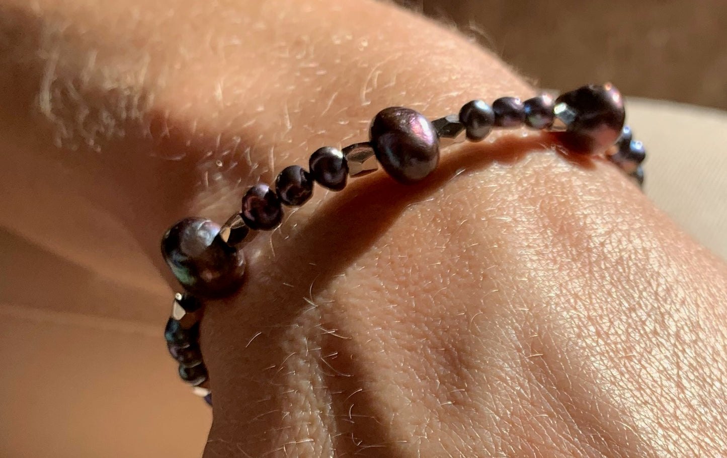 Chocolate Bracelet - Freshwater Pearl