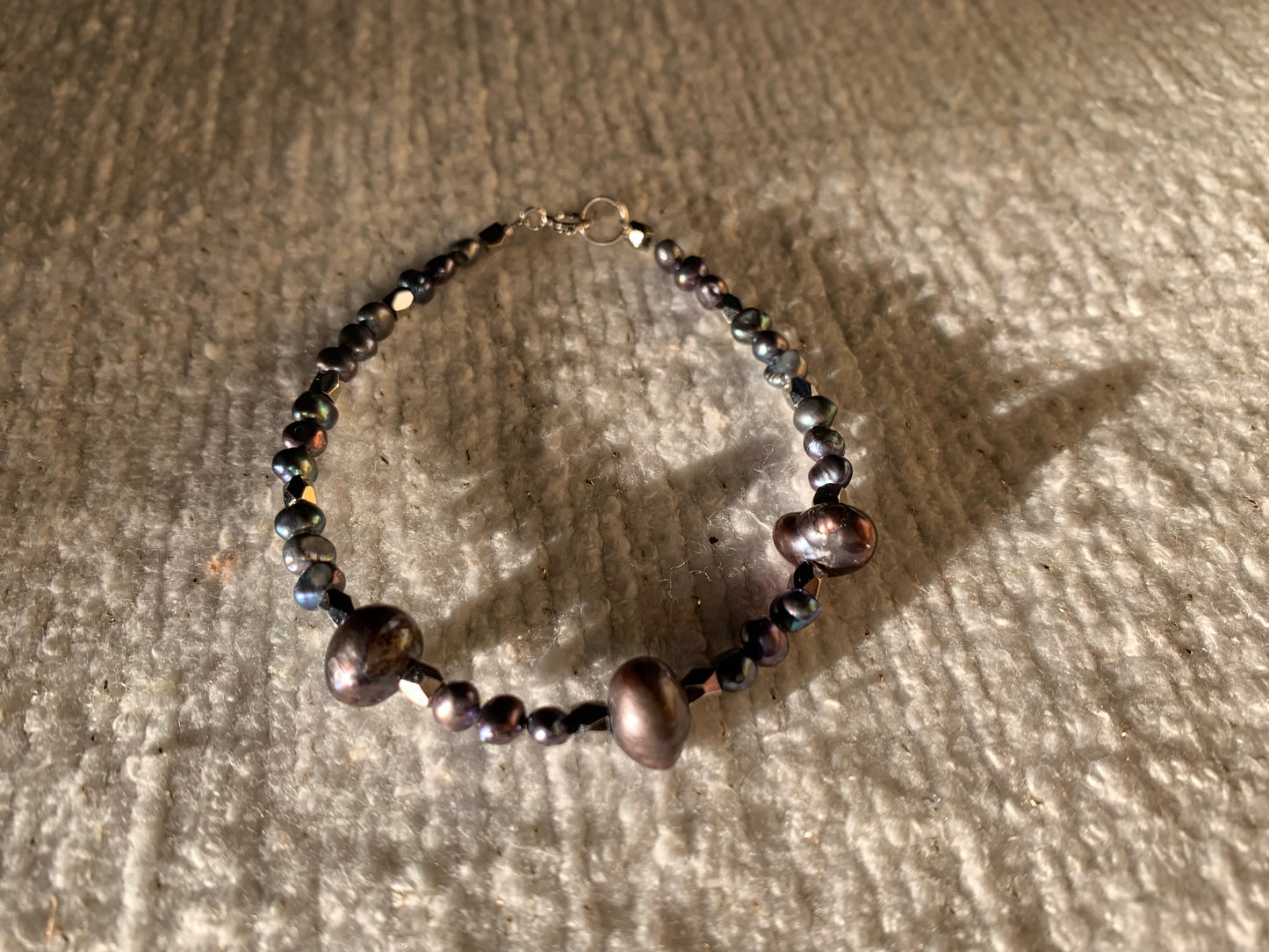 Chocolate Bracelet - Freshwater Pearl