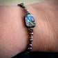 Coronis Bracelet - Abalone, Peacock Pearls, and Czech Glass Beads