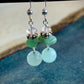 Canta Earrings - Aventurine, Chalcedony, Milky Quartz