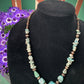 Celeste Necklace - Chrysocolla and Tree Agate