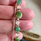 Kyrene Bracelet - Green Aventurine with Citrine and Green Garnet