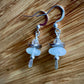 Luminoso Earrings - Moonstone and Quartz