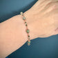 Ptelea Bracelet - Fluorite, Misty Quartz, and Jade