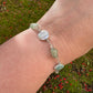 Neso Bracelet - Aquamarine and Pearl