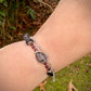 Ione Bracelet - Iolite, Purple Crystal