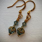 Playa Earrings - Crystal and Gold