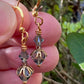 Playa Earrings - Crystal and Gold