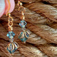 Playa Earrings - Crystal and Gold