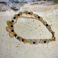 Mistral Bracelet - Citrine and Crystal