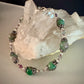 Lunessa Bracelet - Fluorite and Faceted Fluorite