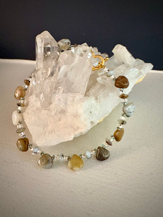 Ruelia Bracelet - Amazonite
