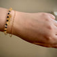 Mistral Bracelet - Citrine and Crystal