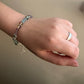Nymera Bracelet - Czech Crystal and Fluorite