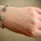 Lunessa Bracelet - Fluorite and Faceted Fluorite