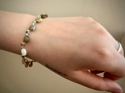 Ruelia Bracelet - Amazonite