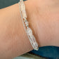 Pirene Bracelet - Rose Quartz and Stirling Silver