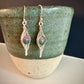 Emocionante Earrings - Purple and Green Fluorite