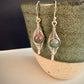 Emocionante Earrings - Purple and Green Fluorite