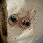Madrugada Earrings - Copper Wire-Wrapped Fancy Jasper