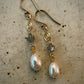 Regalada Earrings - Labradorite and Pearl