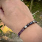 Thespia Bracelet - Amethyst and Peacock Pearl