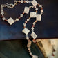 Ammis Necklace - Carved Rose Quartz, Cherry and Strawberry Quartz