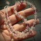 Aella Necklace - Fluorite and Vintage Glass
