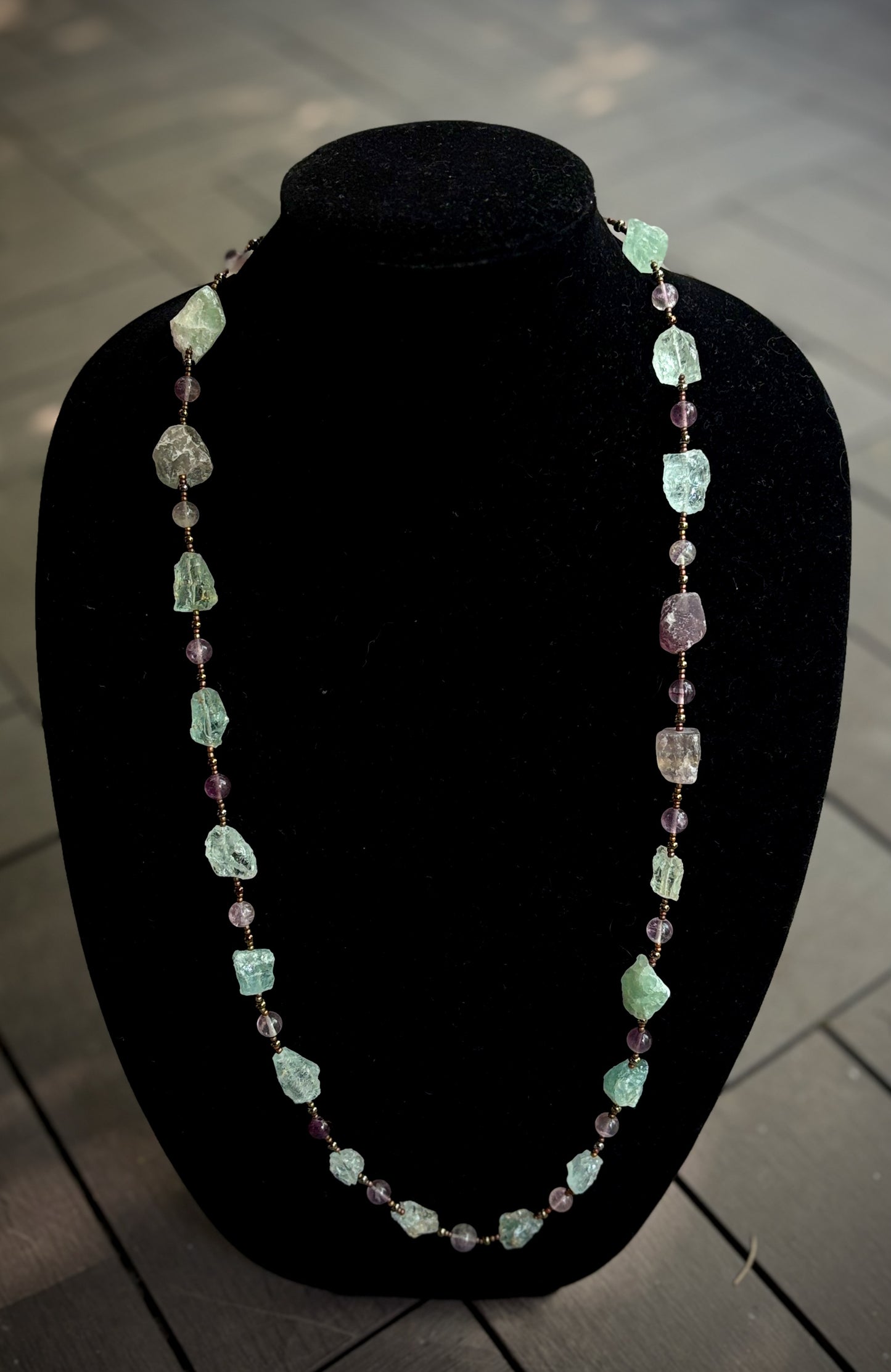Thutia Necklace - Fluorite