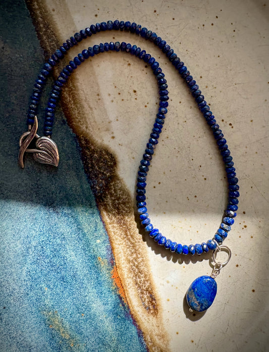 Oneas Necklace - Grade AAA Lapis Lazuli