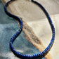 Oenoe Necklace - AAA Grade Graduated Lapis Lazuli