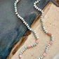 Onjya Necklace - Amazonite and Pink Peruvian Opal