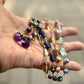 Ezna Necklace - Multicoloured Freshwater Pearl, Aquamarine, Lapiz Lazuli, Amethyst, Smoky Quartz, Citrine