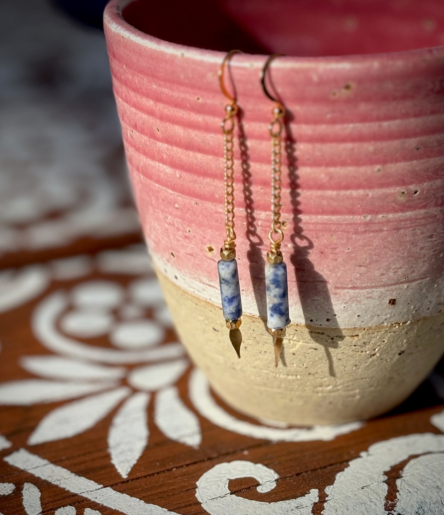 Inspiración Earrings - Sodalite