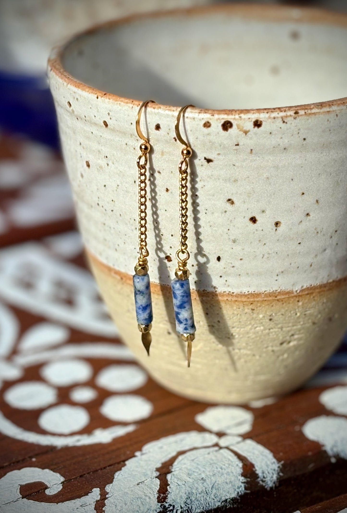 Inspiración Earrings - Sodalite