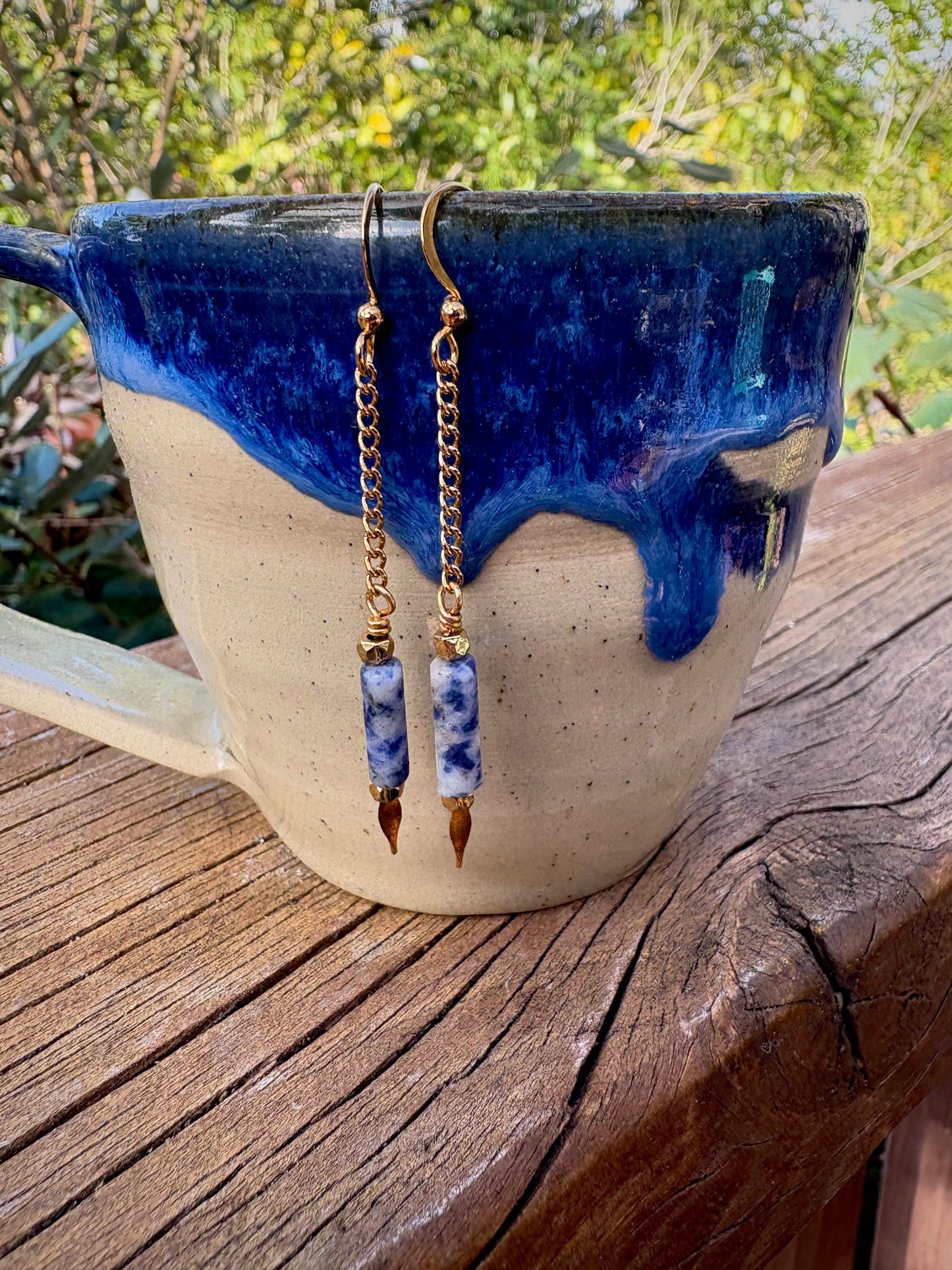 Inspiración Earrings - Sodalite