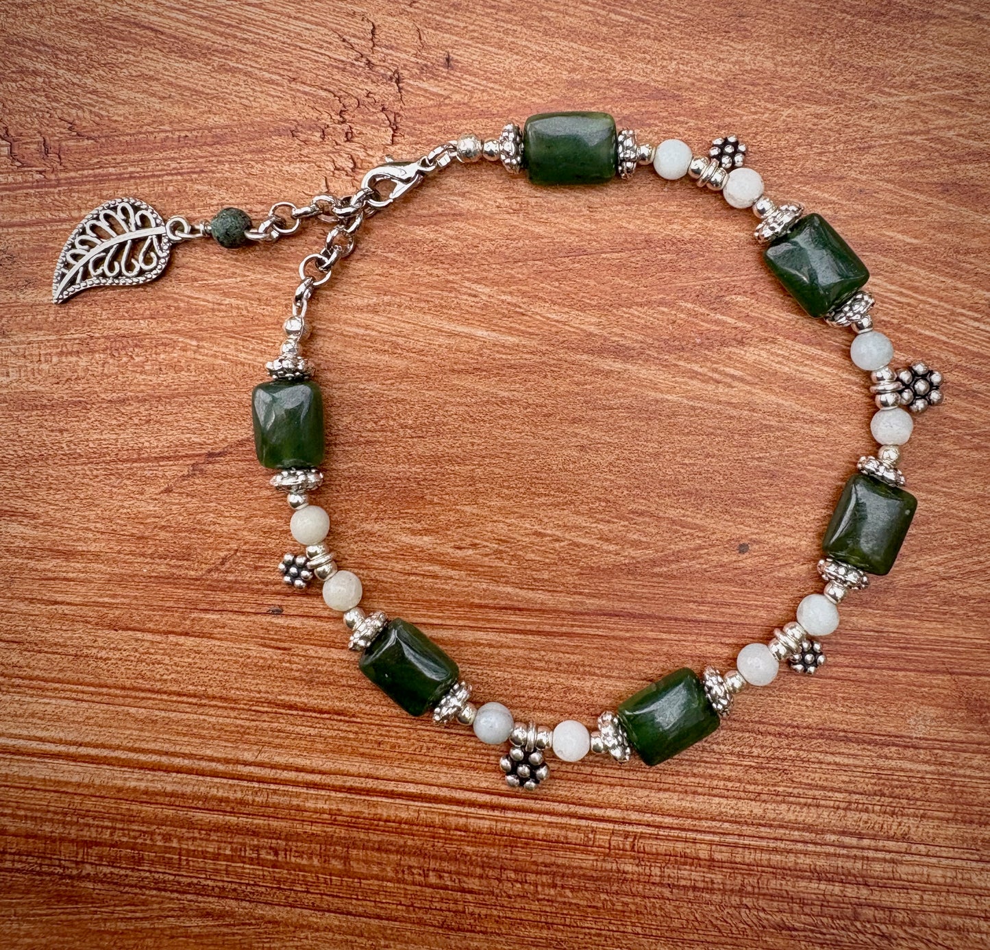 Heila Bracelet - Jade and Amazonite
