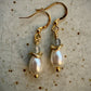 Lisa Earrings - Pearl and Labradorite